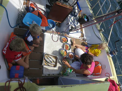 Repas en nav