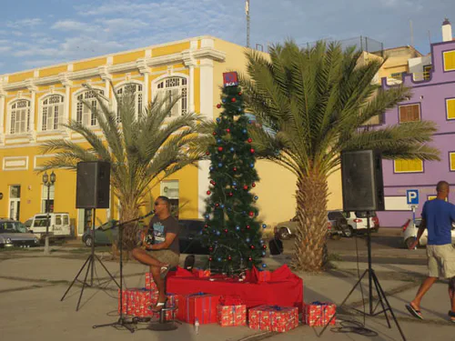 Mindelo a l'heure de Noël