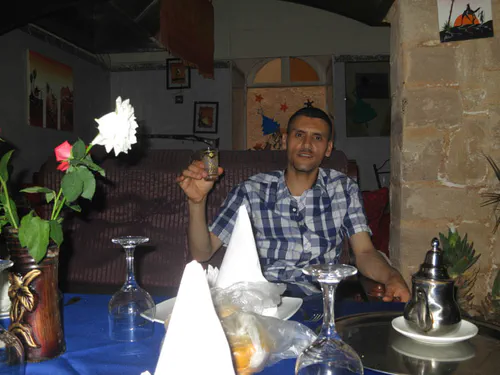 Mustafa, le patron du resto