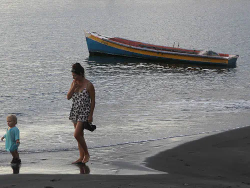 Sur la plage