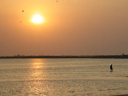Coucher de soleil à Ndangane