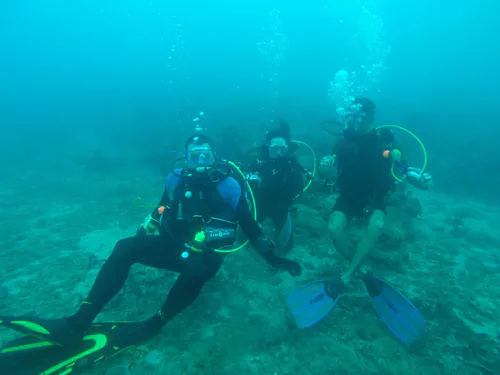 Sous l'eau